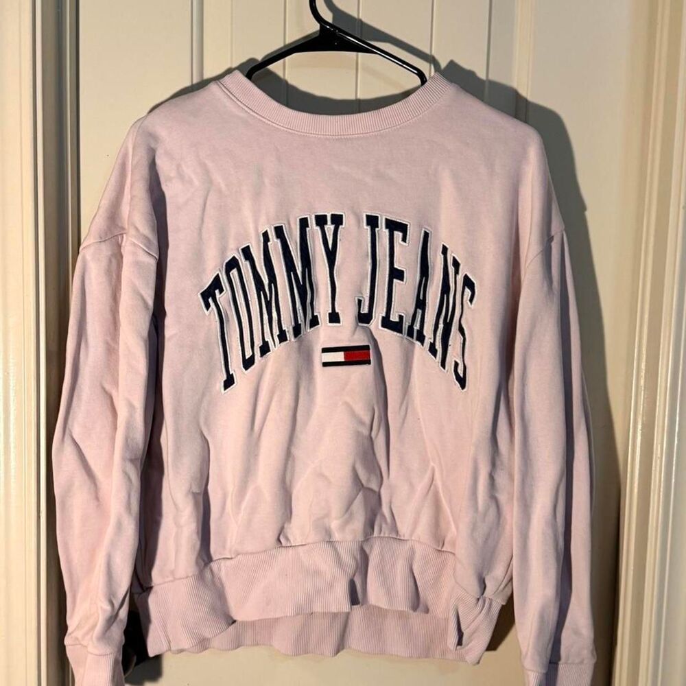 Tommy-hilfiger Women's Pink and Purple Sweatshirt
